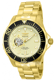Invicta Pro Diver Żółte złoto/Stal w odcieniu złota Ø47 mm 13710