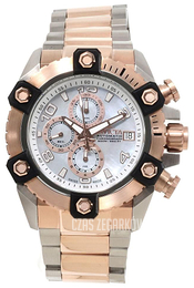 Invicta Arsenal Biały/Stal w kolorze różowego złota Ø52 mm 13760