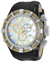 Invicta Bolt Biały/Skóra Ø50 mm 13779