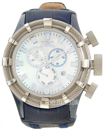 Invicta Bolt Biały/Skóra Ø50 mm 13781
