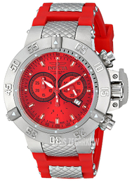 Invicta Subaqua Czerwony/Stal Ø50 mm 1379