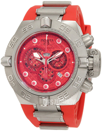 Invicta Subaqua 3 Czerwony/Stal Ø50 mm 1387
