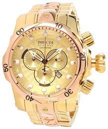 Invicta Venom Żółte złoto/Stal w kolorze różowego złota Ø53.7 mm 13876