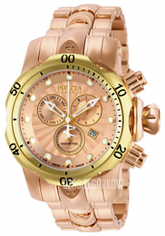 Invicta Venom Różowe złoto/Stal w kolorze różowego złota Ø45 mm 13900