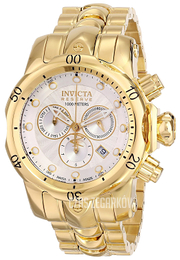 Invicta Venom Srebrny/Stal w odcieniu złota Ø46 mm 13901