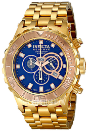 Invicta Subaqua Niebieski/Stal w odcieniu złota Ø52 mm 14033