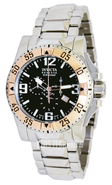 Invicta Excursion Czarny/Stal Ø49.5 mm 14042