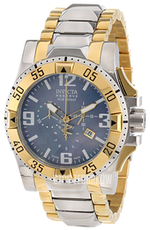 Invicta Excursion Czarny/Stal w odcieniu złota Ø49.5 mm 14043