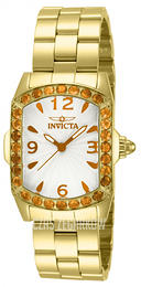 Invicta Lupah Biały/Stal w odcieniu złota Ø34 mm 14136