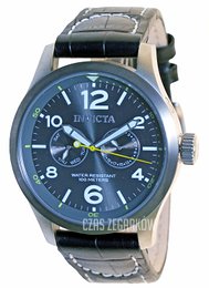 Invicta Force Szary/Skóra Ø48 mm 14142