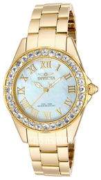 Invicta Angel Biały/Stal w odcieniu złota Ø38 mm 14146