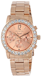 Invicta Angel Różowe złoto/Stal w kolorze różowego złota Ø38 mm 14158