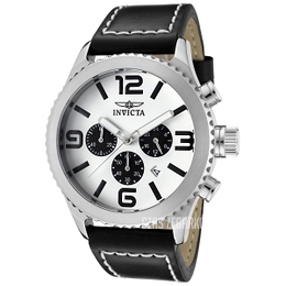 Invicta II Biały/Skóra Ø46 mm 1426