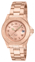 Invicta Angel Różowe złoto/Stal w kolorze różowego złota Ø40 mm 14322
