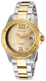 Invicta Pro Diver Żółte złoto/Stal w odcieniu złota Ø38 mm 14351