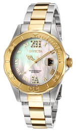 Invicta Pro Diver Srebrny/Stal w odcieniu złota Ø38 mm 14353