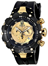 Invicta Jason Taylor Żółte złoto/Guma Ø51 mm 14416