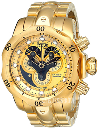 Invicta Venom Żółte złoto/Stal w odcieniu złota Ø53.7 mm 14462