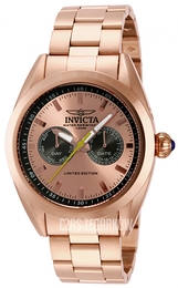 Invicta Speedway Różowe złoto/Stal w kolorze różowego złota Ø45 mm 14705