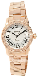 Invicta Angel Srebrny/Stal w kolorze różowego złota Ø38 mm 14718