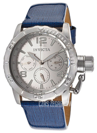 Invicta Corduba Srebrny/Skóra Ø38 mm 14793