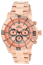 Invicta Specialty Różowe złoto/Stal w kolorze różowego złota Ø45 mm 14811