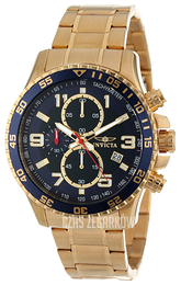 Invicta Specialty Niebieski/Stal w odcieniu złota Ø45 mm 14878