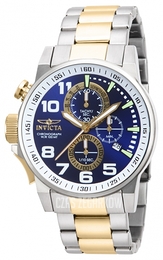 Invicta I-Force Niebieski/Stal w odcieniu złota Ø46 mm 14960