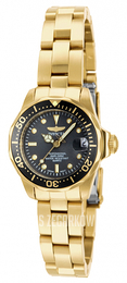 Invicta Pro Diver Czarny/Stal w odcieniu złota Ø24 mm 14986