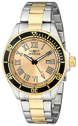 Invicta Pro Diver Szampański/Stal w odcieniu złota Ø45 mm 15000