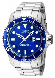 Invicta Pro Diver Niebieski/Stal Ø48.8 mm 15076