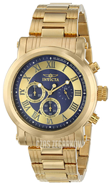 Invicta Specialty Niebieski/Stal w odcieniu złota Ø46 mm 15217