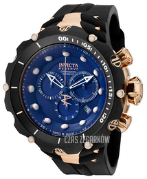Invicta Reserve Niebieski/Pozlacana Ø50 mm 1525