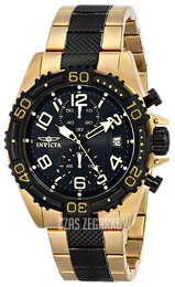 Invicta Pro Diver Czarny/Stal w odcieniu złota Ø46 mm 15422