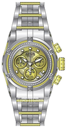 Invicta Bolt Żółte złoto/Stal Ø40 mm 15451