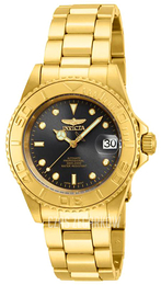 Invicta Pro Diver Czarny/Stal w odcieniu złota Ø40 mm 15848