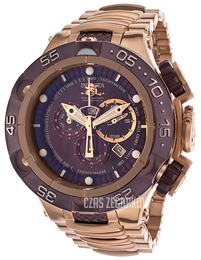 Invicta Subaqua Brązowy/Stal w kolorze różowego złota Ø50 mm 15920