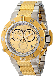 Invicta Subaqua Żółte złoto/Stal w odcieniu złota Ø50 mm 15949