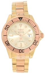 Invicta Pro Diver Żółte złoto/Stal w kolorze różowego złota Ø47 mm 16039