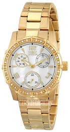 Invicta Angel Biały/Stal w odcieniu złota Ø34 mm 16121