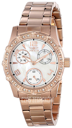 Invicta Biały/Stal w kolorze różowego złota Ø34 mm 16123