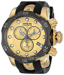 Invicta Venom Żółte złoto/Guma Ø54 mm 16150