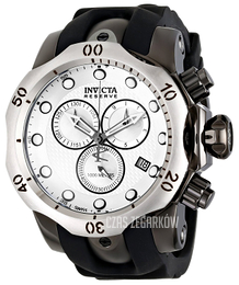 Invicta Venom Srebrny/Guma Ø53.7 mm 16155