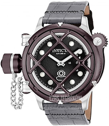 Invicta Russian Diver Czarny/Skóra Ø52 mm 16235