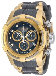 Invicta Bolt Szary/Stal w odcieniu złota Ø53 mm 16241