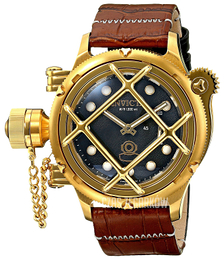 Invicta Russian Diver Czarny/Skóra Ø52 mm 16244