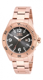 Invicta Pro Diver Szary/Stal w kolorze różowego złota Ø45 mm 16332
