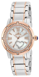 Invicta Angel Biały/Stal w kolorze różowego złota Ø36 mm 16708