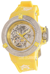Invicta Subaqua Żółty/Guma Ø42 mm 16765