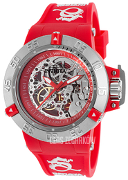 Invicta Subaqua Czerwony/Guma Ø42 mm 16781